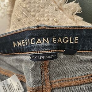 American Eagle Outfitters Dark Blue Stretch Jeggings